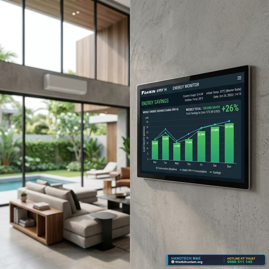 Báo Giá Thi Công Điều Hòa Trung Tâm Daikin VRV Hà Nội 2026