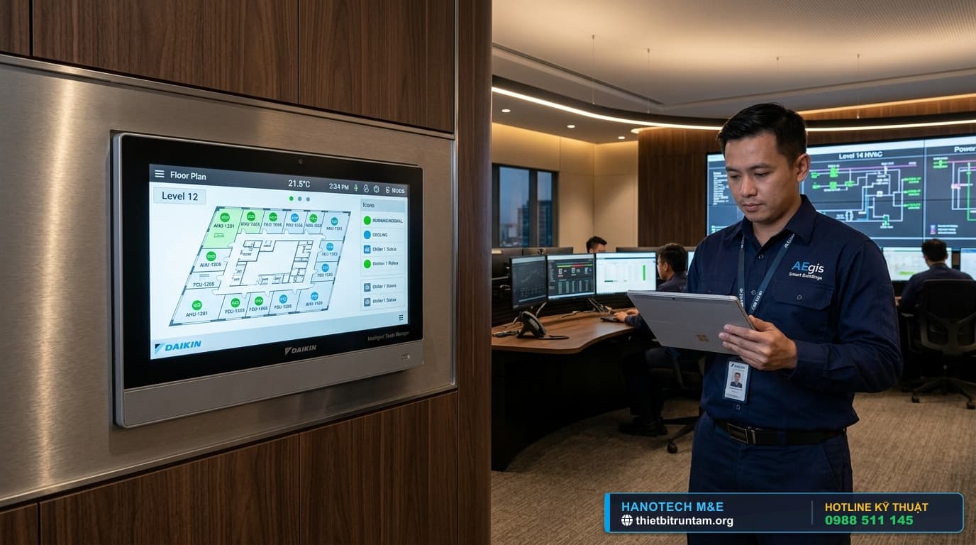 Hướng Dẫn Cài Đặt Bộ Điều Khiển Trung Tâm Daikin ITM