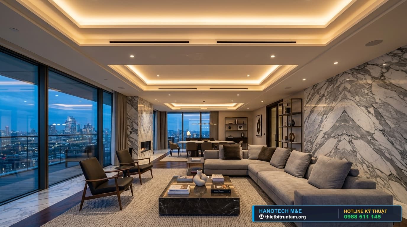 Quy Trình & Báo Giá Lắp Đặt Điều Hòa Âm Trần Nối Ống Gió