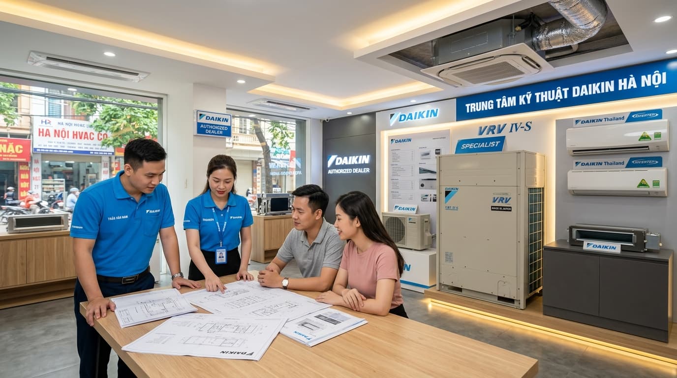 Top 5 Đại Lý & Nhà Thầu Điều Hòa Daikin Uy Tín Nhất Hà Nội [Đánh Giá 2026]