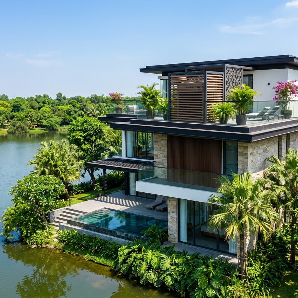 Báo Giá Thi Công Điều Hòa Trung Tâm Daikin VRV Biệt Thự Ecopark Hưng Yên