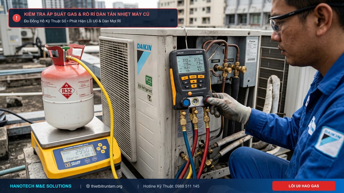Quy Trình Dò Rò Rỉ Gas Bằng Máy Siêu Âm Ultrasonic