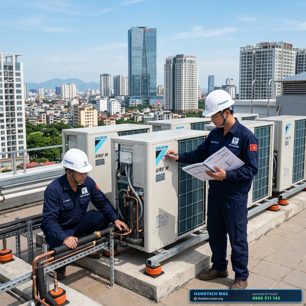 Dàn Nóng Điều Hòa Trung Tâm Daikin VRV H 10 HP (RXYQ10BYM)