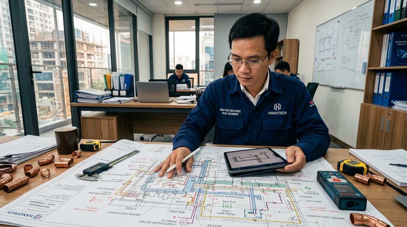 Kinh Nghiệm Bóc Tách Vật Tư M&E Điều Hòa Tránh Phát Sinh