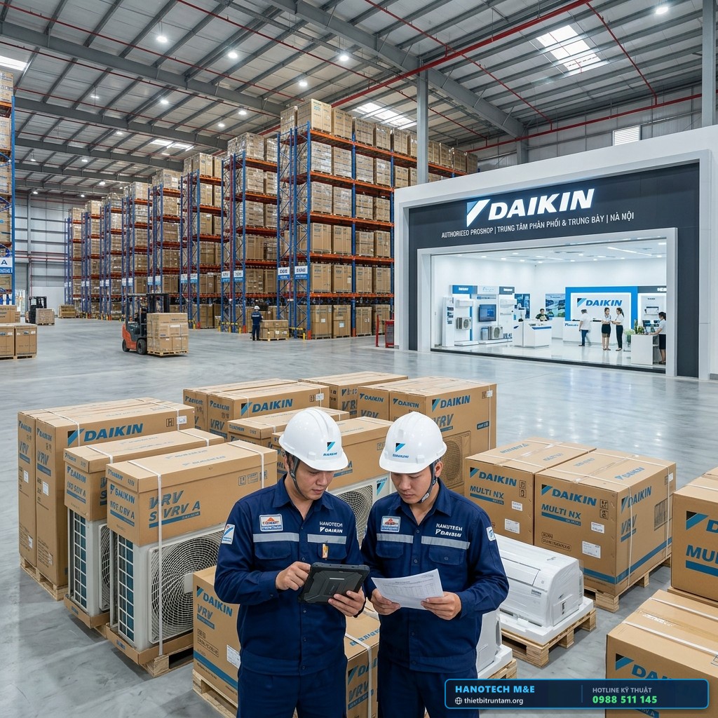 Đại Lý Phân Phối & Trung Tâm Bảo Dưỡng Điều Hòa Daikin Hà Nội